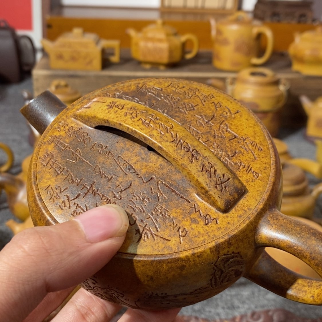 【闪购商品】紫砂茶壶『****下