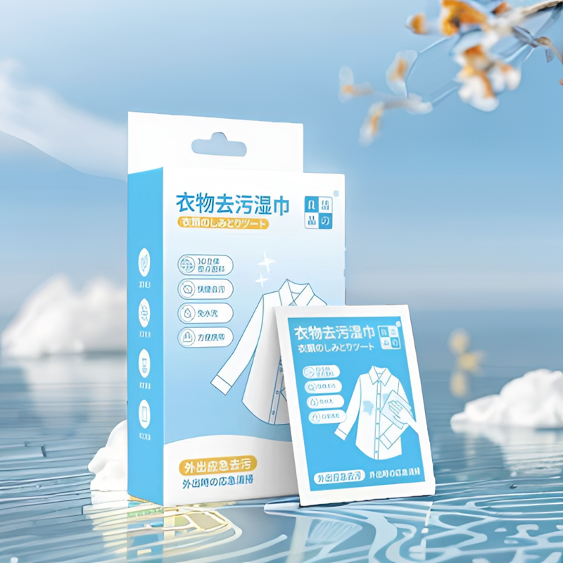 应急衣服去污去除油污湿巾渍神器便携清洁去污衣物去渍湿巾A12