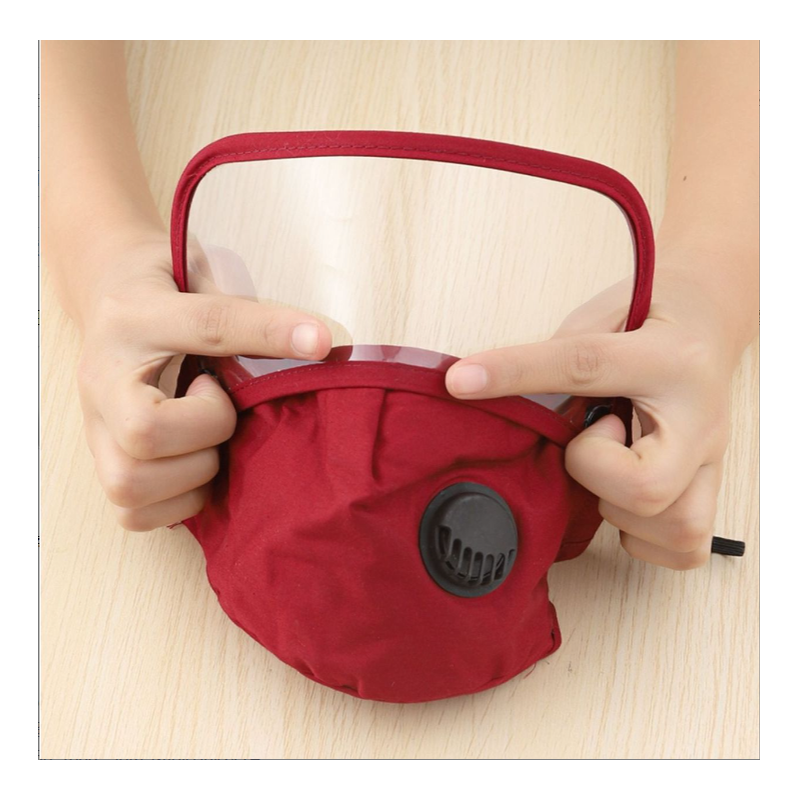 厨房防油烟面罩透明女士全脸部防护炒菜防溅做饭遮眼防尘护脸神器