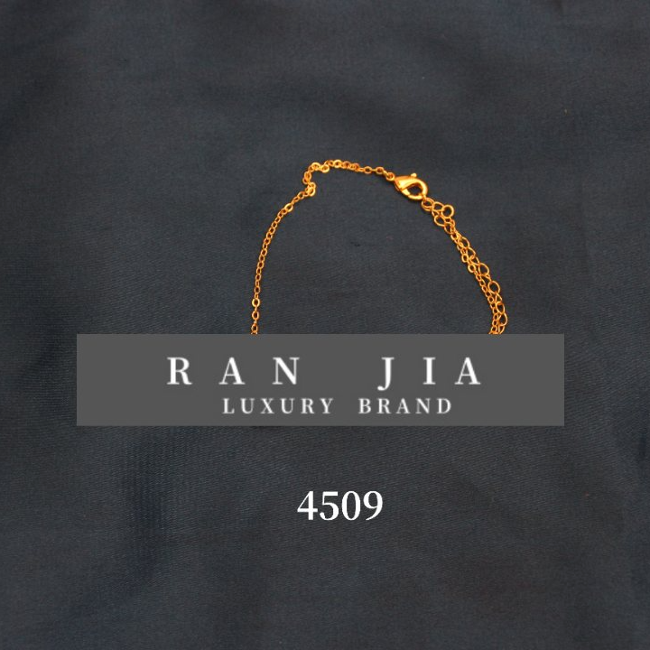 4509时尚红色小众小红心气质轻奢百搭简约手链