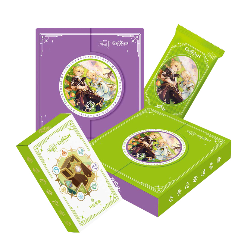 【玩法】元气卡-神之眼-第三弹 国卡二创收藏卡牌（同意代拆）