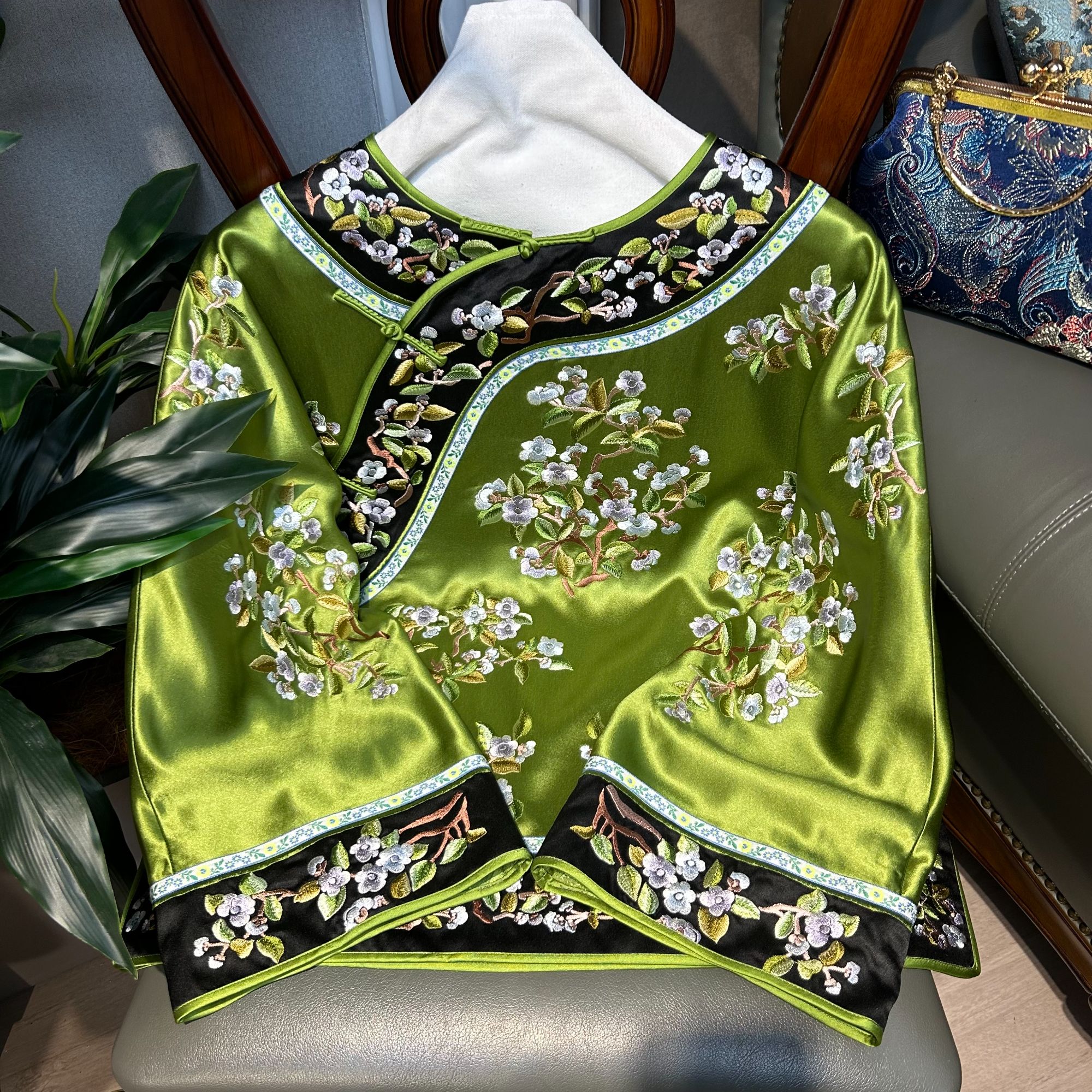 【山逸】新中式女士复古传统日常中国风民族风重工刺绣