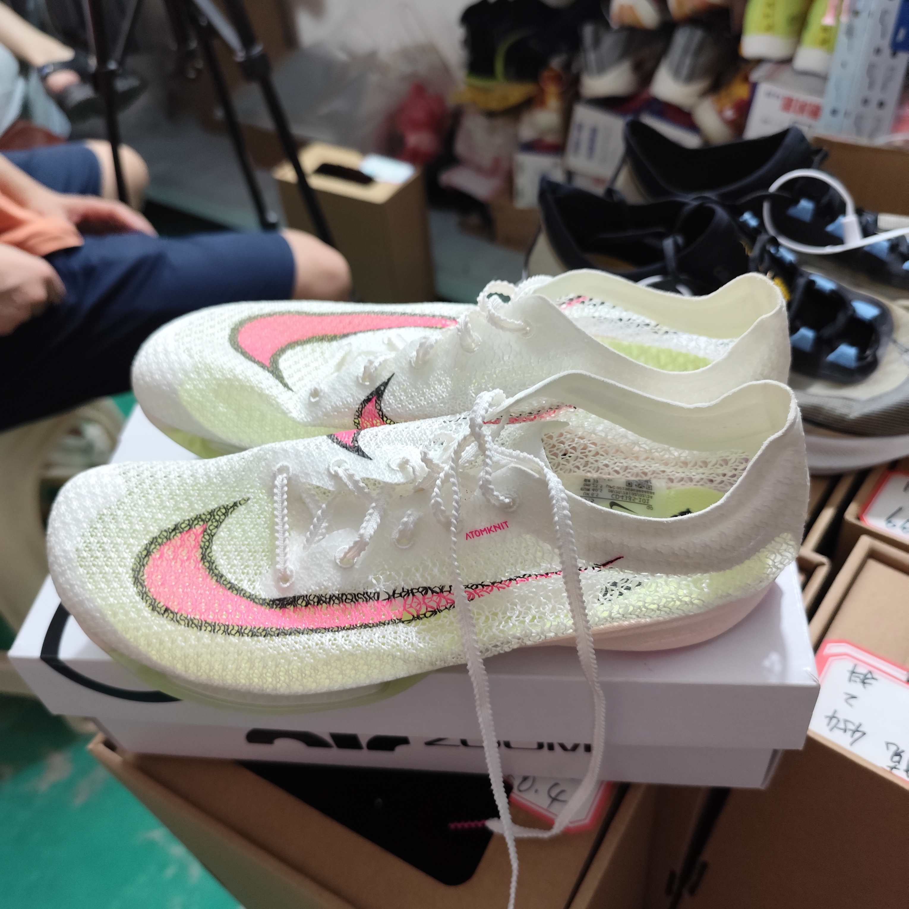 40.5码二手正品Nike Air Zoom Victory 舒适运动耐磨轻便 低帮