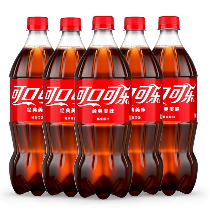 经典可口可乐大桶 888ML*1瓶碳酸饮料家庭聚会装美味清爽畅爽即饮