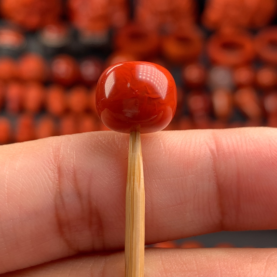 南红玛瑙老型珠10+未镶嵌
