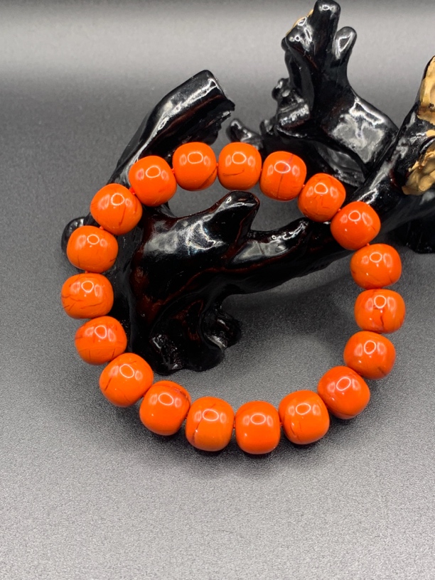 川料瓦西南红老型手串11mm+