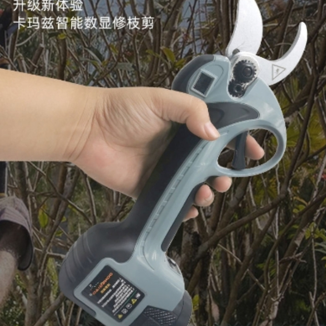 卡玛兹新款电动修枝剪锂电款大电锯动力果园专用剪
