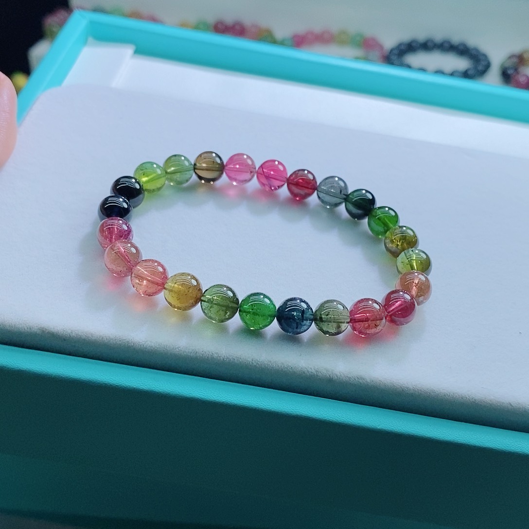 碧玺手链未镶嵌碧玺手链