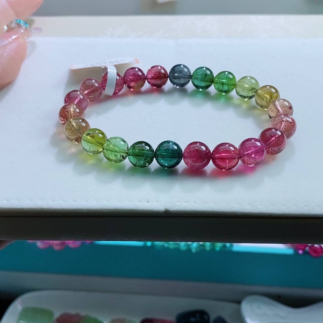 碧玺手链未镶嵌碧玺手链