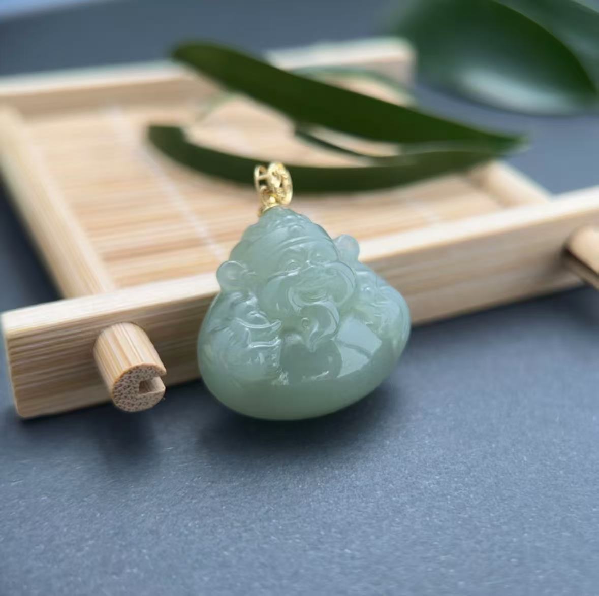 【店铺上新】天然和田玉财神吊坠