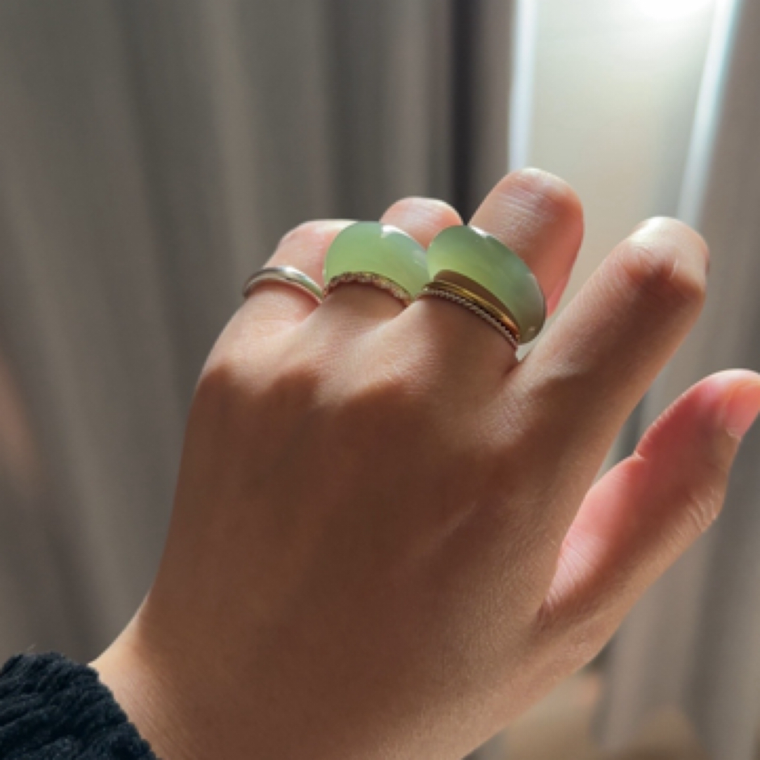 霖玉珠宝 直播间专用链接 直播间看货后拍 和田玉戒指