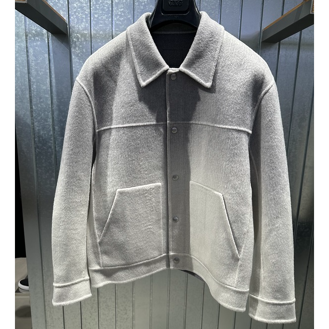 G24X064012  2024冬季新品商场同款男士短款翻领大衣时尚百搭