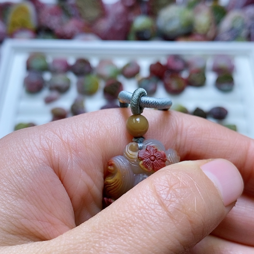 【闪购商品】玛瑙/玉髓盐源玛瑙配件未镶嵌露*