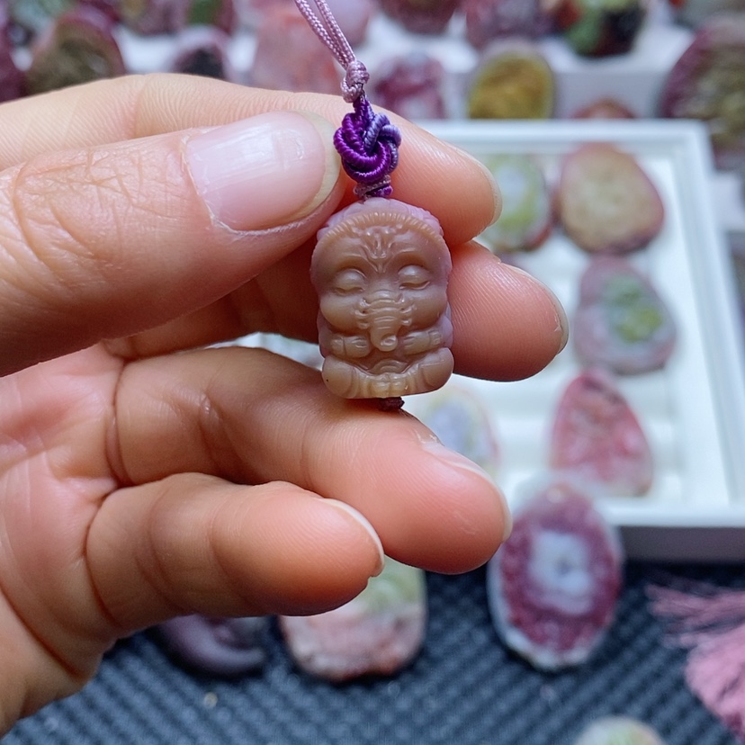 【闪购商品】玛瑙/玉髓吊坠未镶嵌