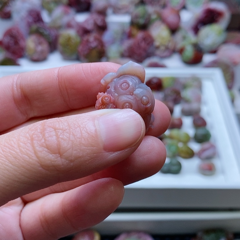 【闪购商品】玛瑙/玉髓盐源玛瑙吊坠未镶嵌麦****）