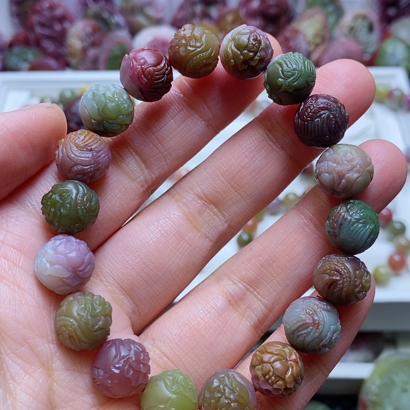 【闪购商品】玛瑙/玉髓盐源玛瑙手链未镶嵌