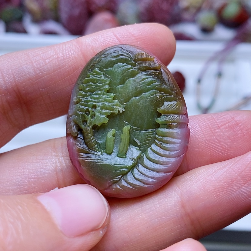 【闪购商品】玛瑙/玉髓盐源玛瑙吊坠未镶嵌
