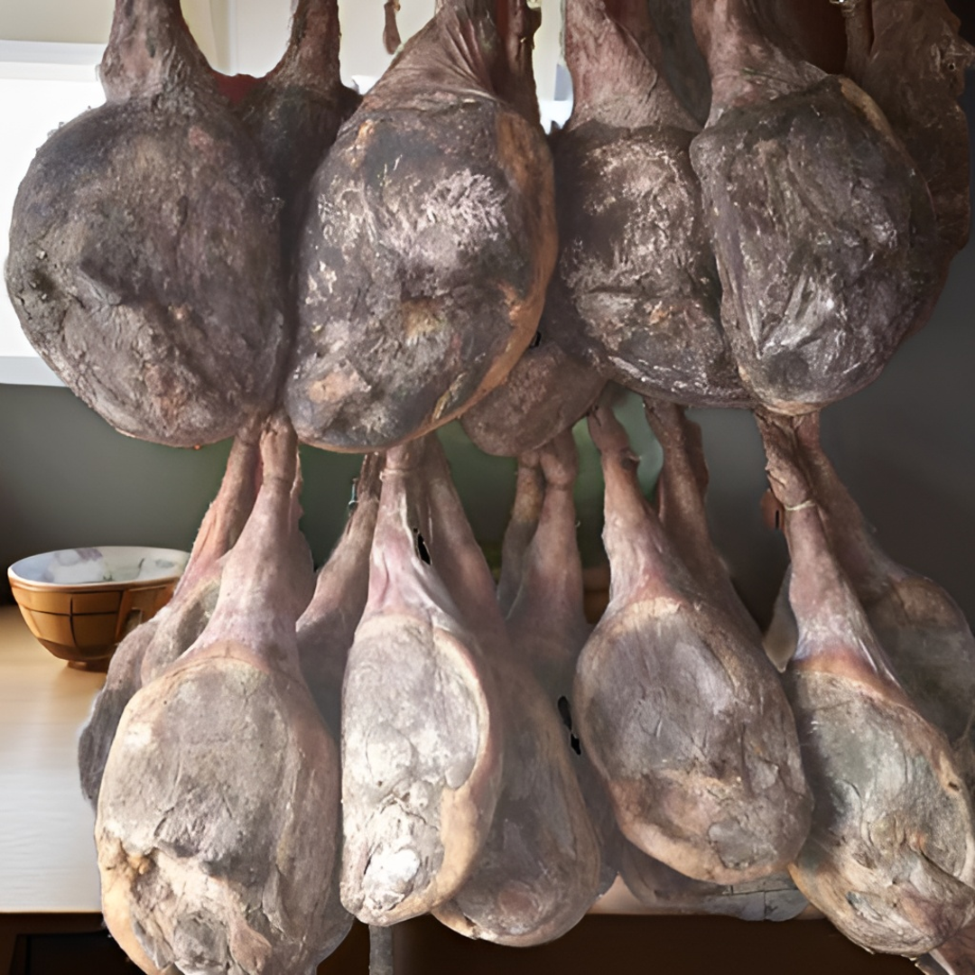 宣威农家老火腿（毛腿）现称现卖重量以直播间称重为主·