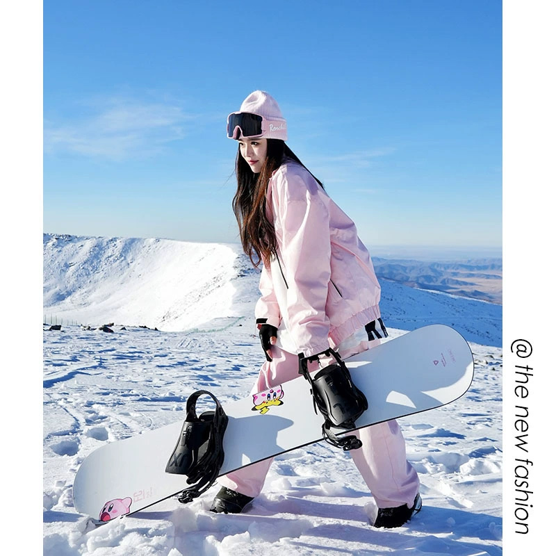 东北防寒滑雪服男女款冬季防水防风三防冲锋衣外套加厚滑雪裤一套