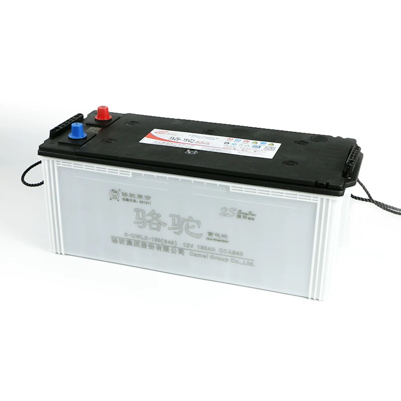 骆驼汽车电瓶12V/N150AH大客车发电机铲车叉车大货车电池上门安装