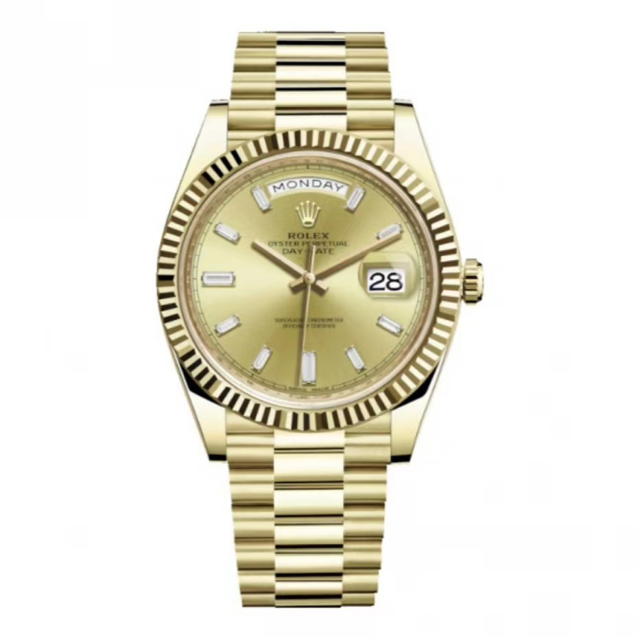 95新 Rolex/劳力士 智超/228238星期日历黄冰糖/40mm/17年全套