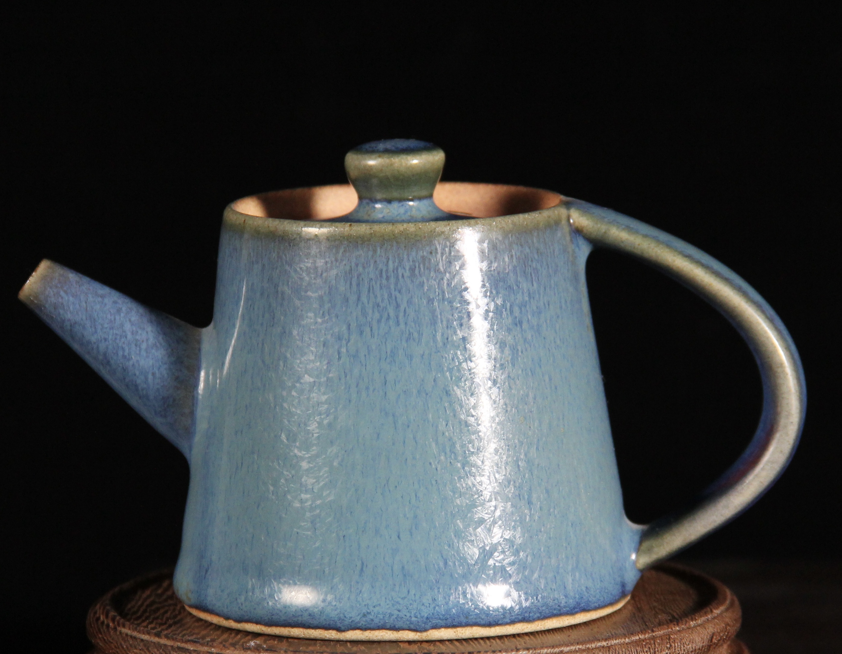 陈俊才钧瓷壶高8宽13.5cm约180cc家用品茶家居分茶茶器
