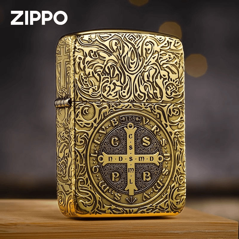 ZIPPO/之宝打火机正版【同城】1941康斯坦丁五面铜防风打火机DYJ1
