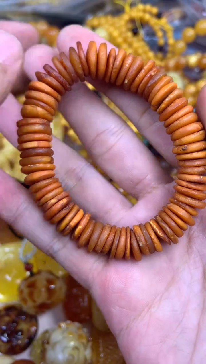 【闪购商品】蜜蜡珠宝奇石未镶嵌手串