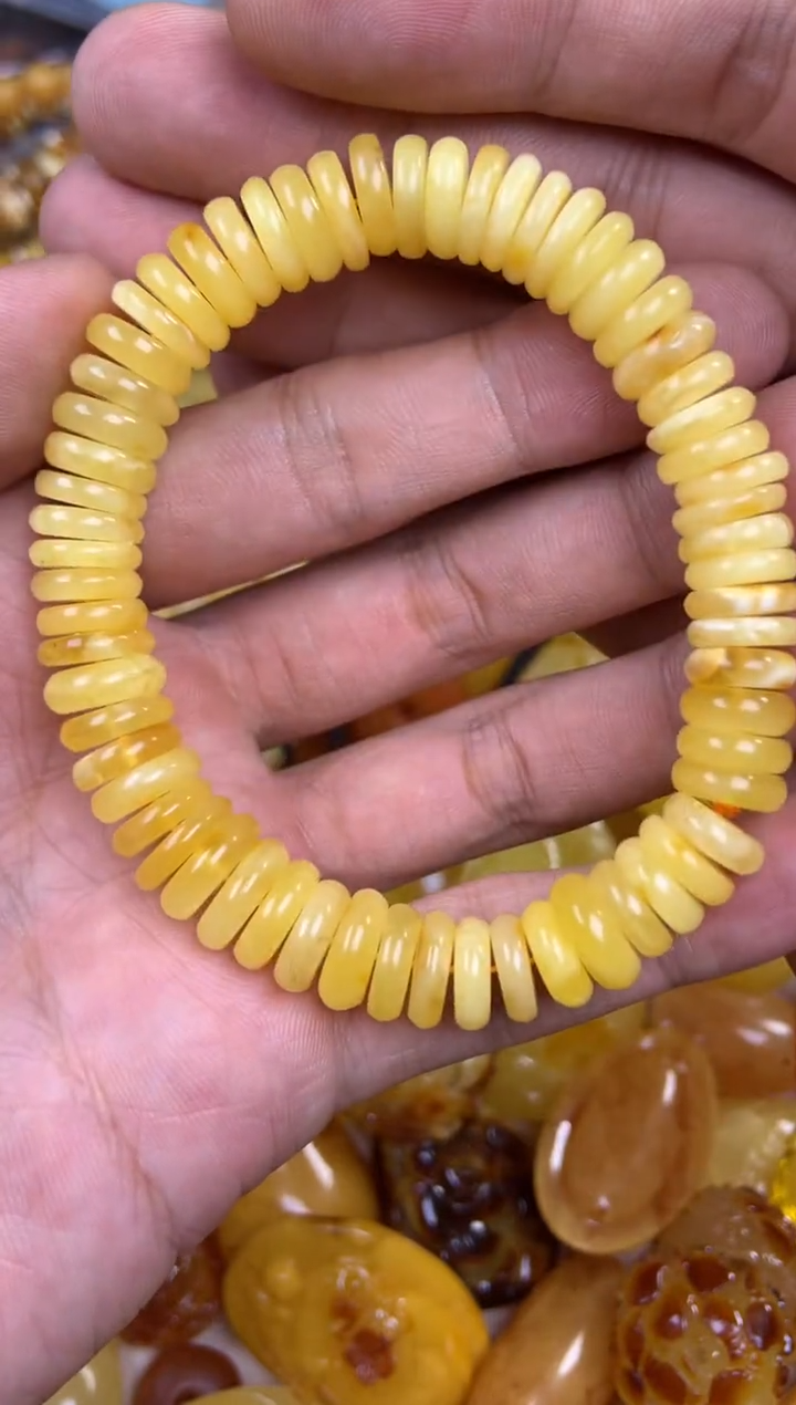 【闪购商品】蜜蜡珠宝奇石未镶嵌手串