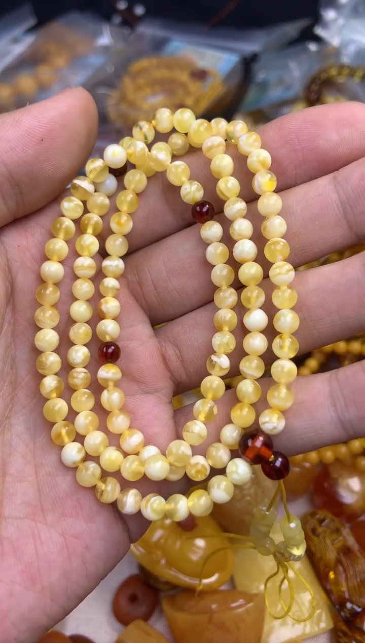 【闪购商品】蜜蜡珠宝奇石未镶嵌链子