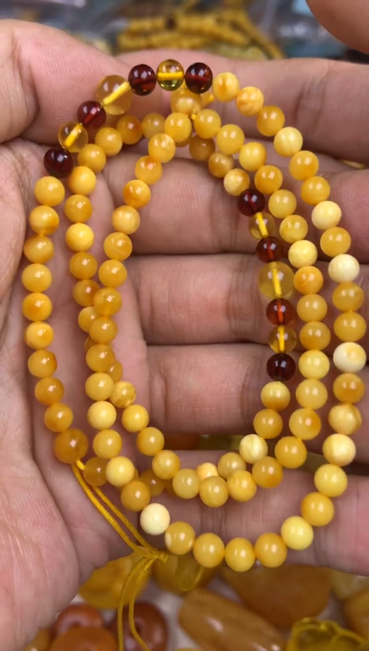 【闪购商品】蜜蜡珠宝奇石未镶嵌链子
