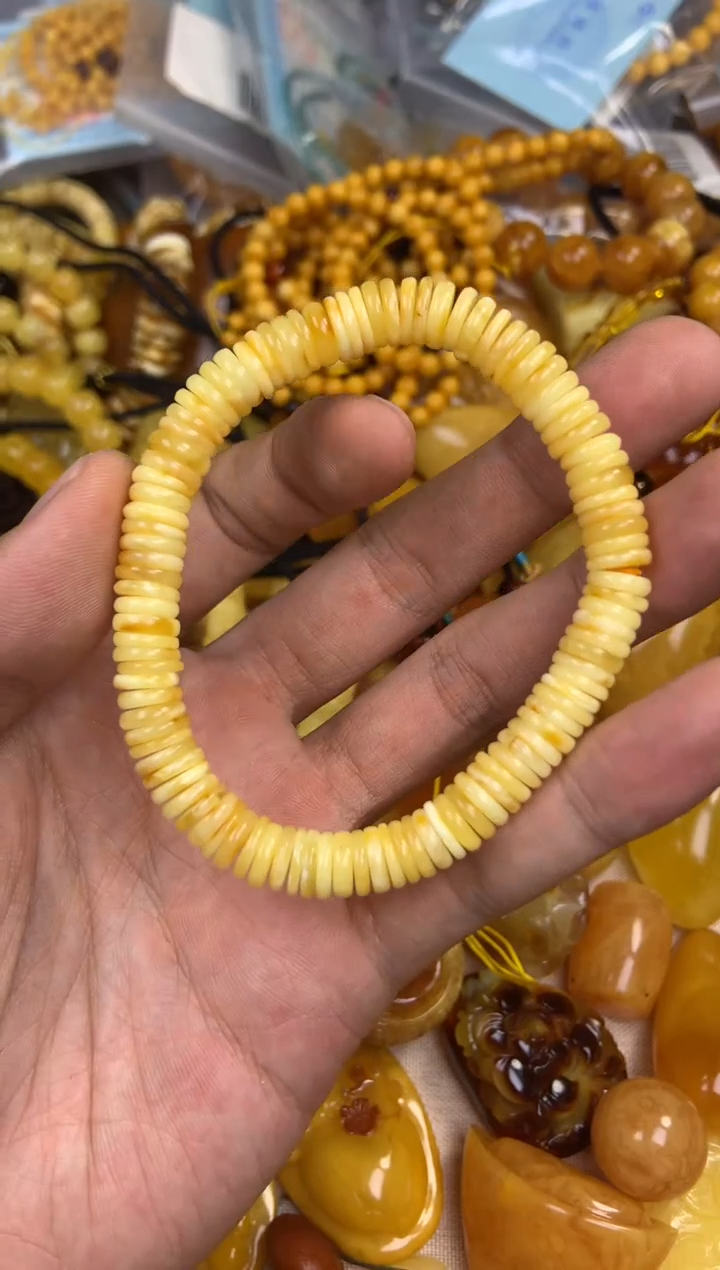 【闪购商品】蜜蜡珠宝奇石未镶嵌手串