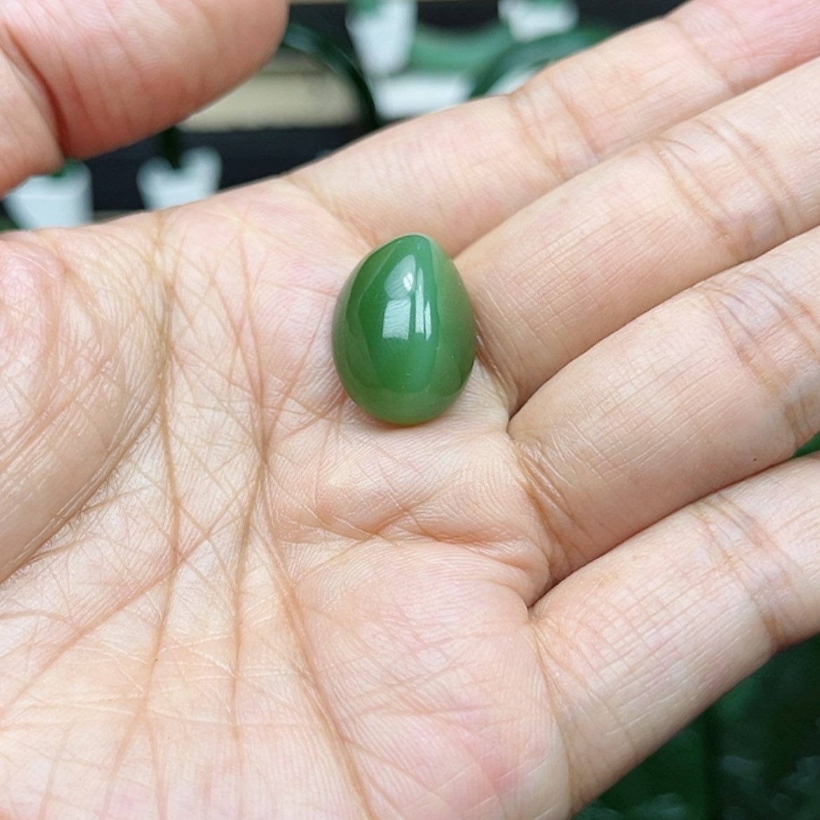 【闪购商品】和田玉（碧玉）颈饰未镶嵌落**霜