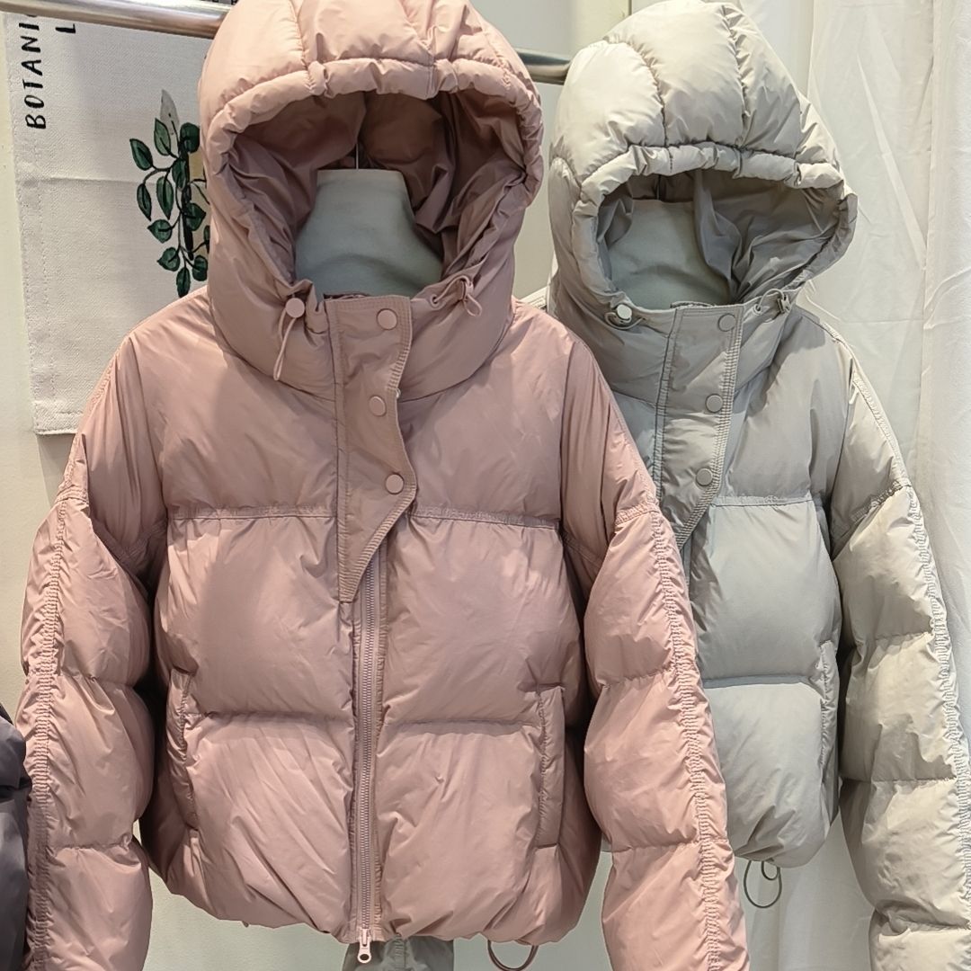 2023冬季新款短款羽绒服女设计师款休闲面包服时尚爆款高级感外套