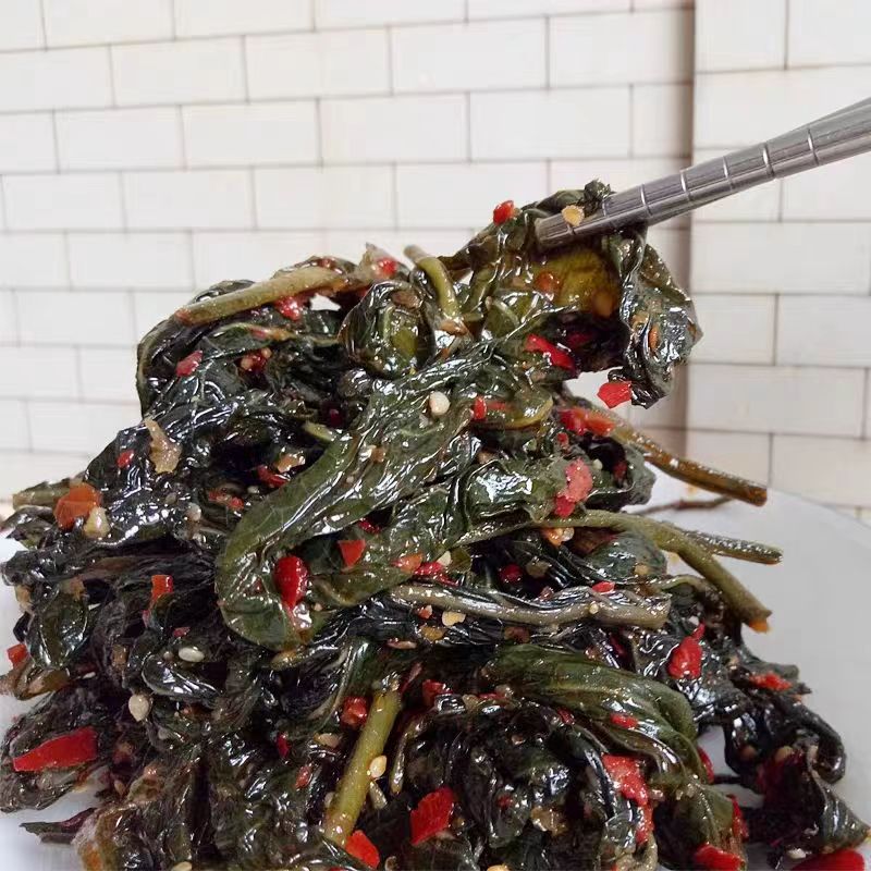 （半斤一袋）东北苏子叶咸菜 250g/袋 叶香浓郁鲜嫩可口下饭小菜