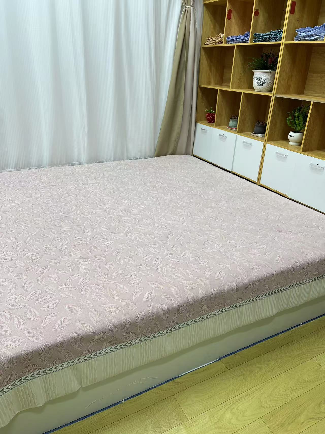 金枝玉叶2406雪尼尔定制炕盖床盖不缩水不褪色不滑不窜安全环保