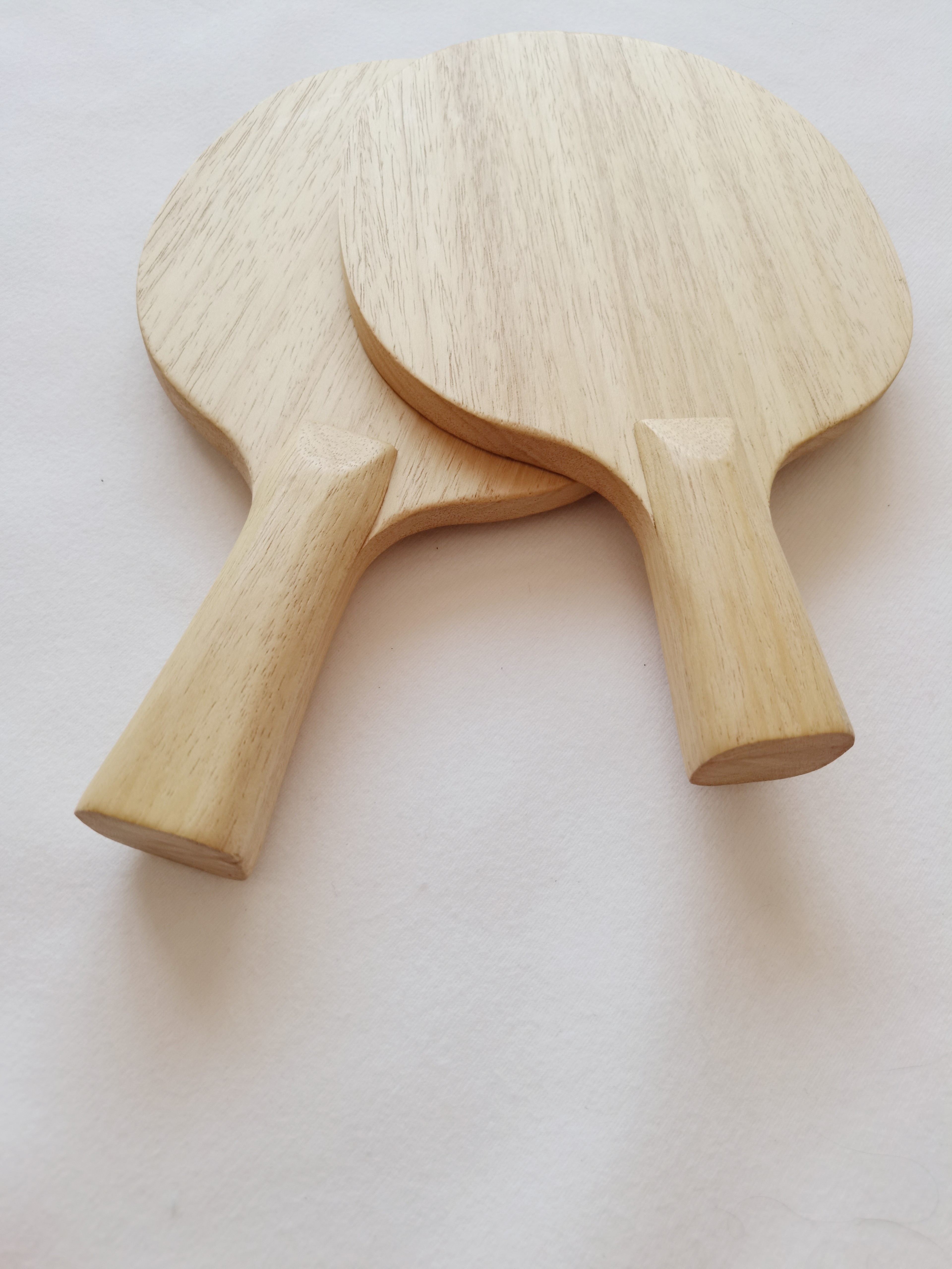 乒乓球拍板阿尤斯一层底板高弹性纯木横直拍单拍专业级快攻弧圈