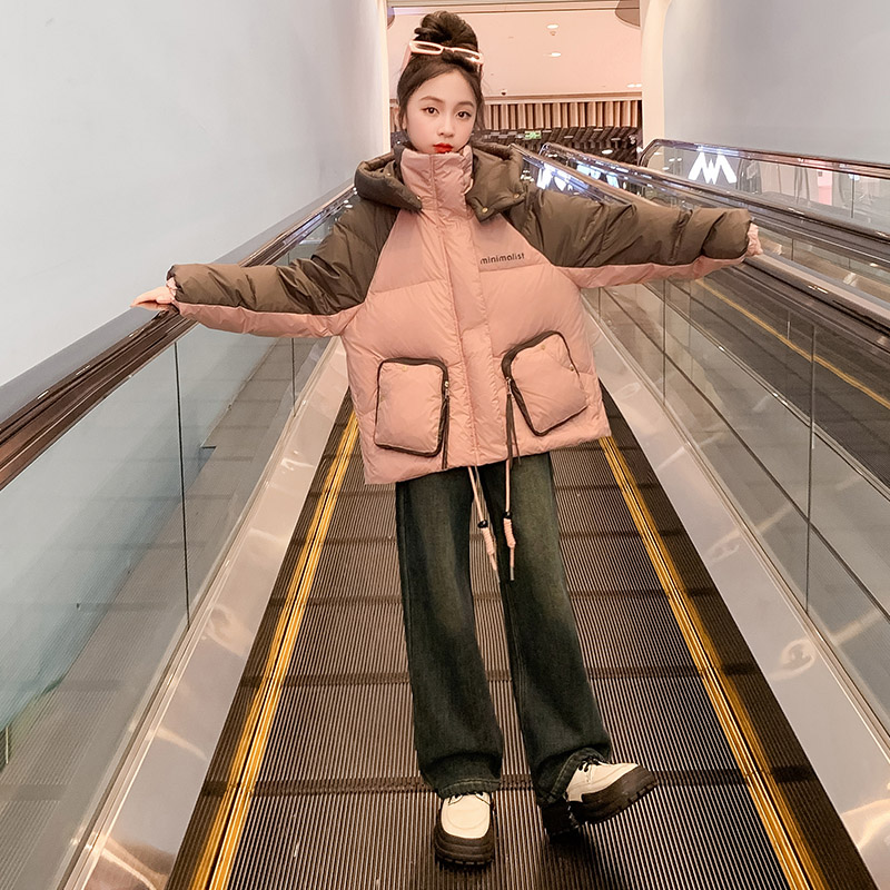 女童棉服冬装2023新款儿童装洋气加厚洋气棉衣中大童冬季棉袄外套