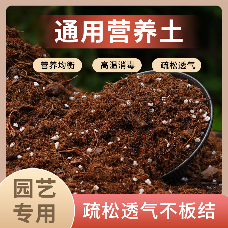 通用型营养土泥炭大包养花土种菜专用土育苗多肉泥炭种植土植物