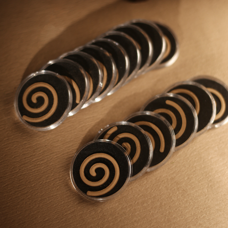 【郑师傅】窖藏尊龙涎无粘粉盘香（15盘）   卧室客厅家居手工香薰