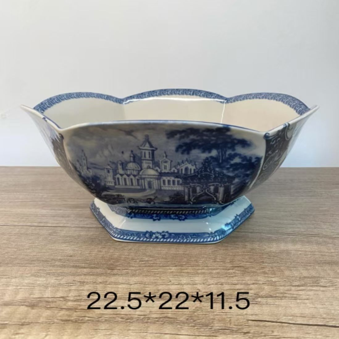 欧洲名画 cz 高脚果盘微瑕