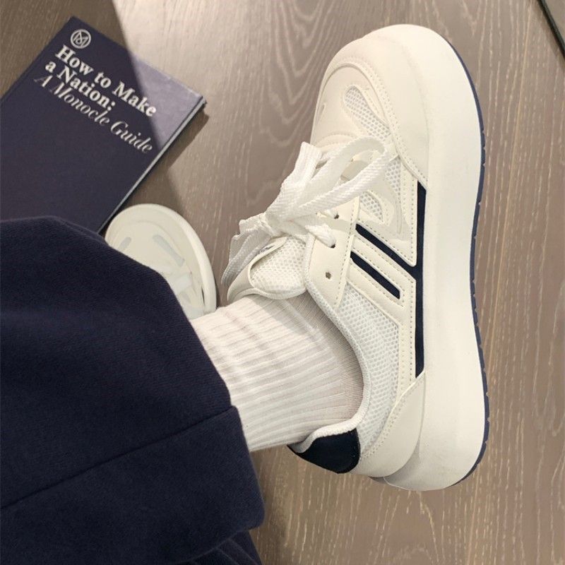 秋冬季回力休闲鞋娘惹鞋大头鞋子女2023新款学生舒适休闲透气