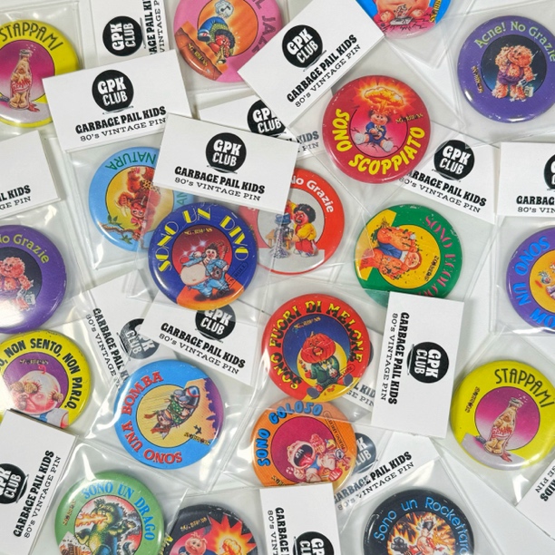 GPK 垃圾桶小子 元年徽章