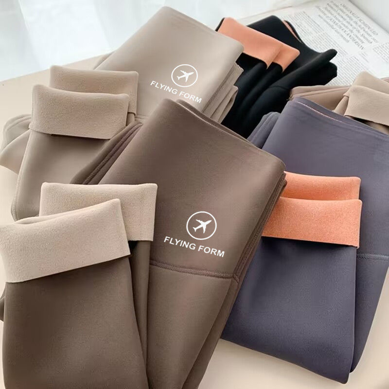 鲨鱼裤女外穿瑜伽春秋季高腰提臀紧身打底裤加厚芭比裤冬季加绒女