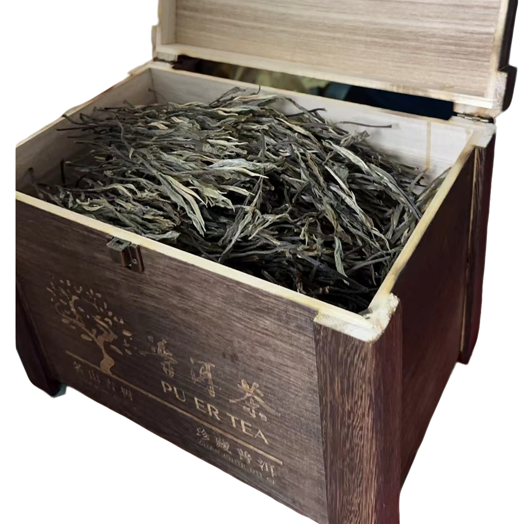 云南普洱茶1999千年古树冰岛橡筋生茶1000g拍五发六