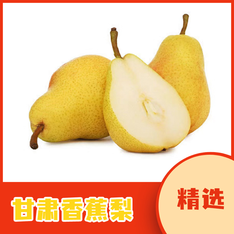 西北甘肃天水香蕉梨