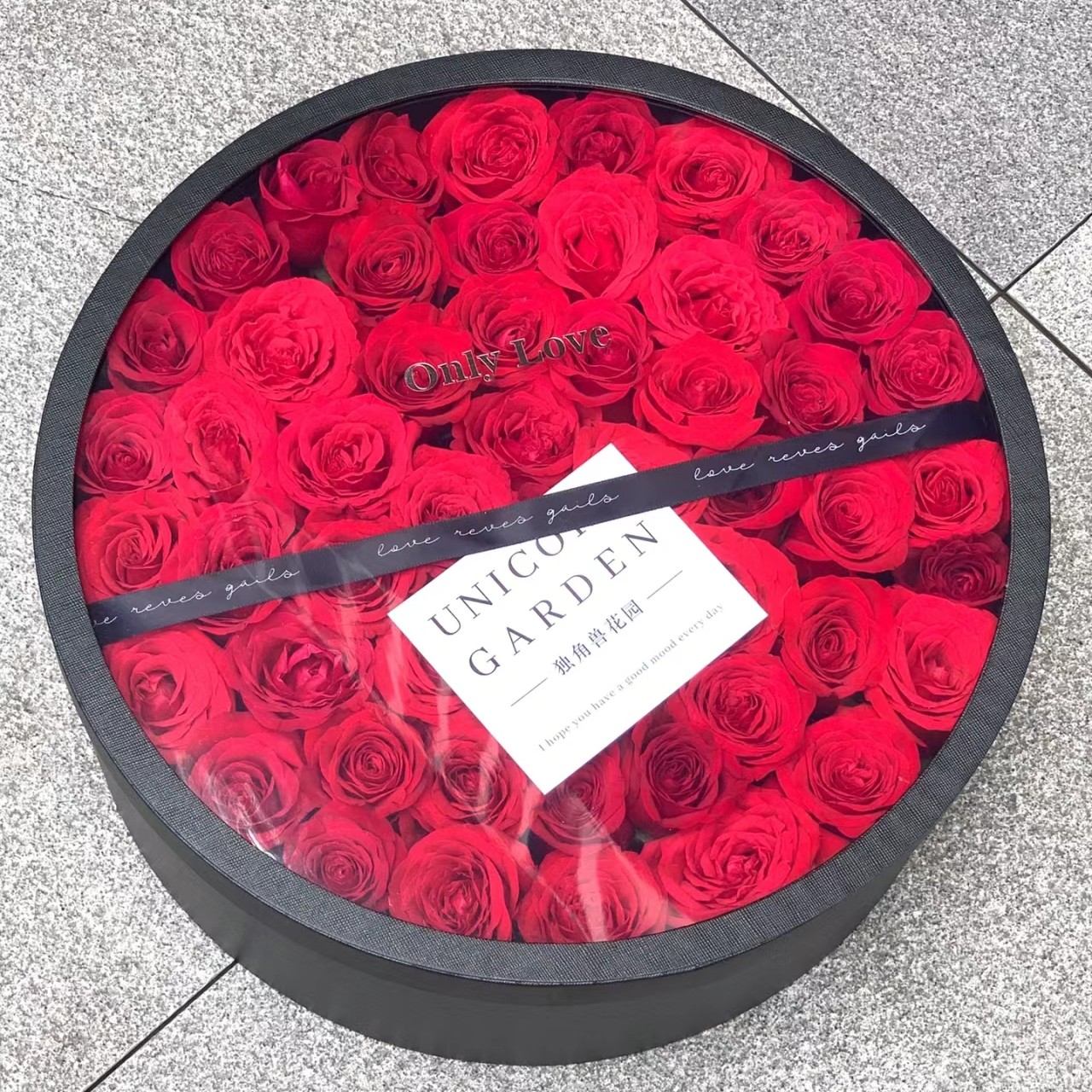 礼盒玫瑰花粉红系列鲜花同城速递送女友送老婆红粉玫瑰小时达