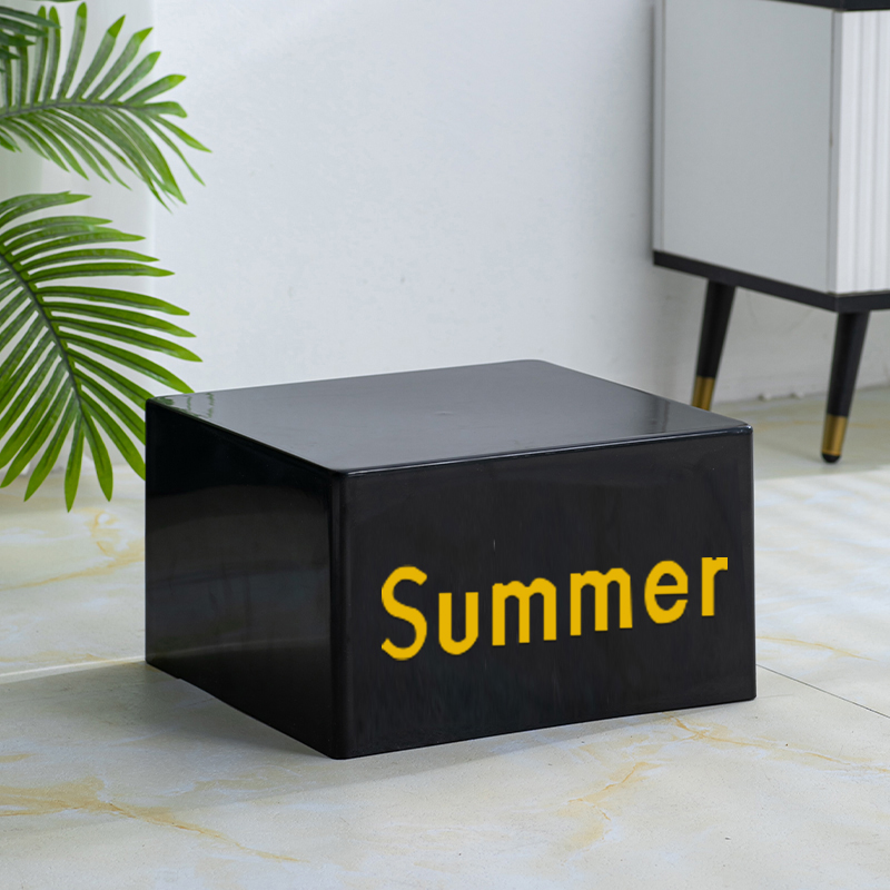 暴力熊底座轻奢增高展示台时尚长方形橱窗家居客厅装饰品潮熊摆件