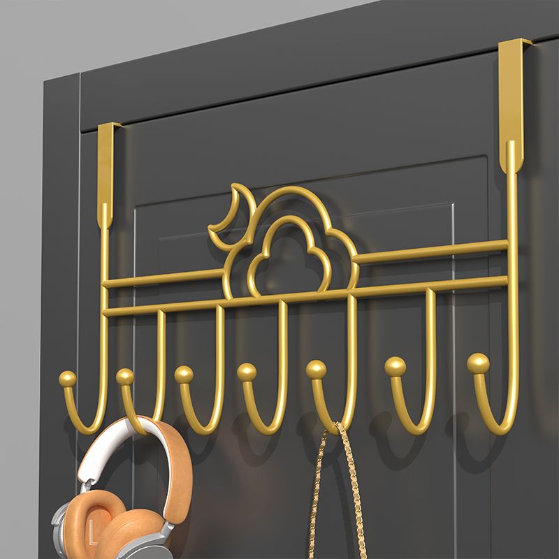 门后挂钩轻奢挂衣架免打孔墙上衣架家用壁挂神器衣服置物架衣服架