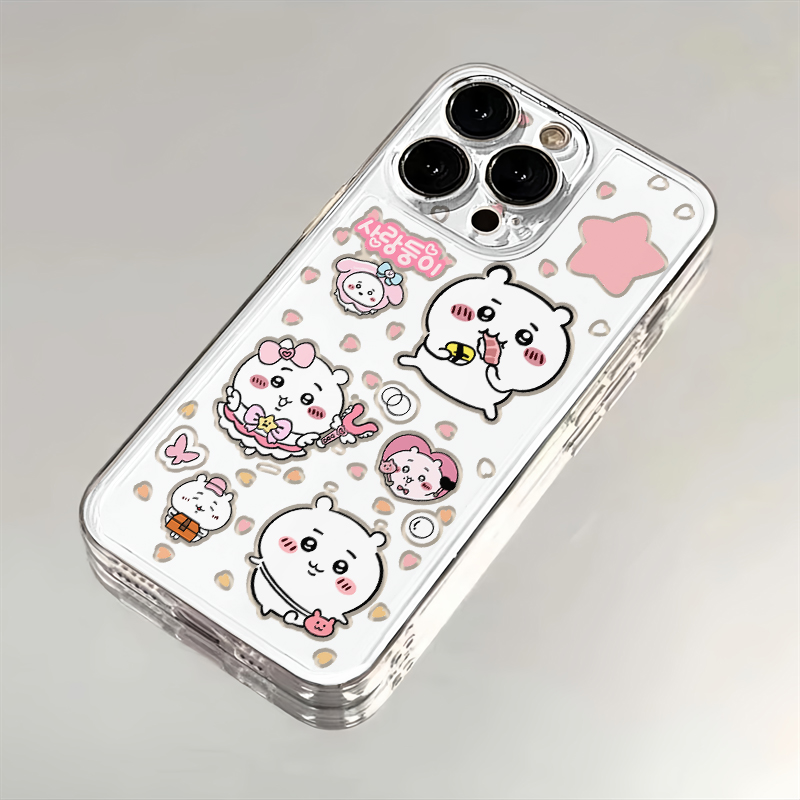 吉伊兔兔卡通全包iphone15/14/13/12/11/X情侣保护壳个性创意